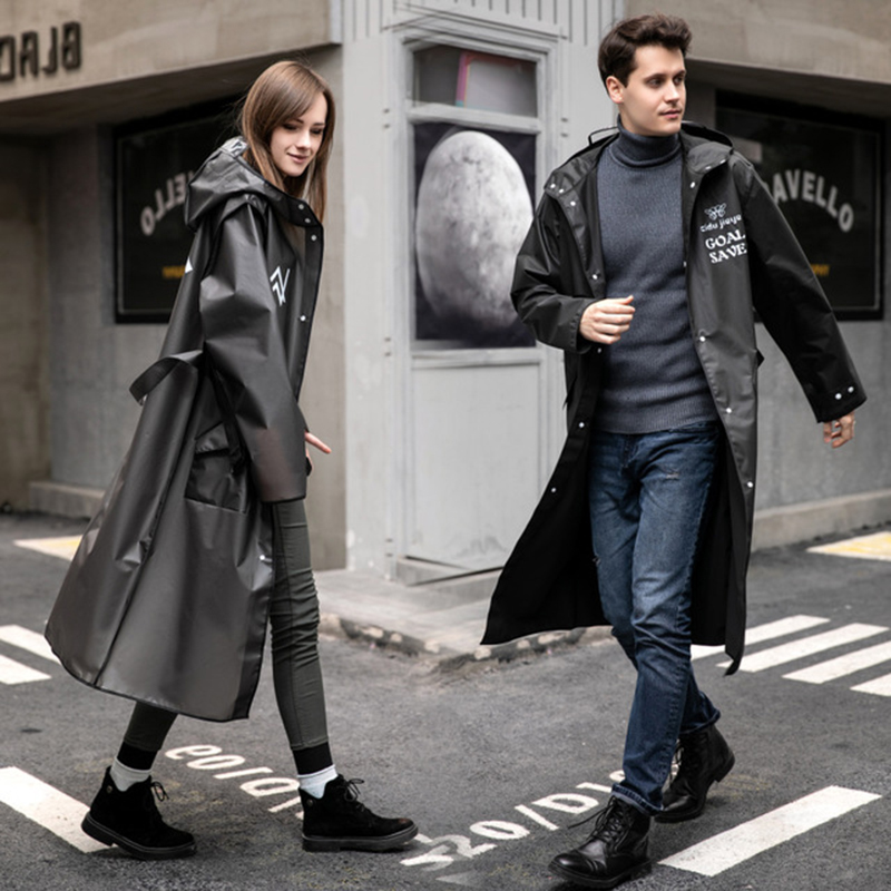 Women'S Fashion Raincoat - 2021 Fashion Adult Long Raincoat Women