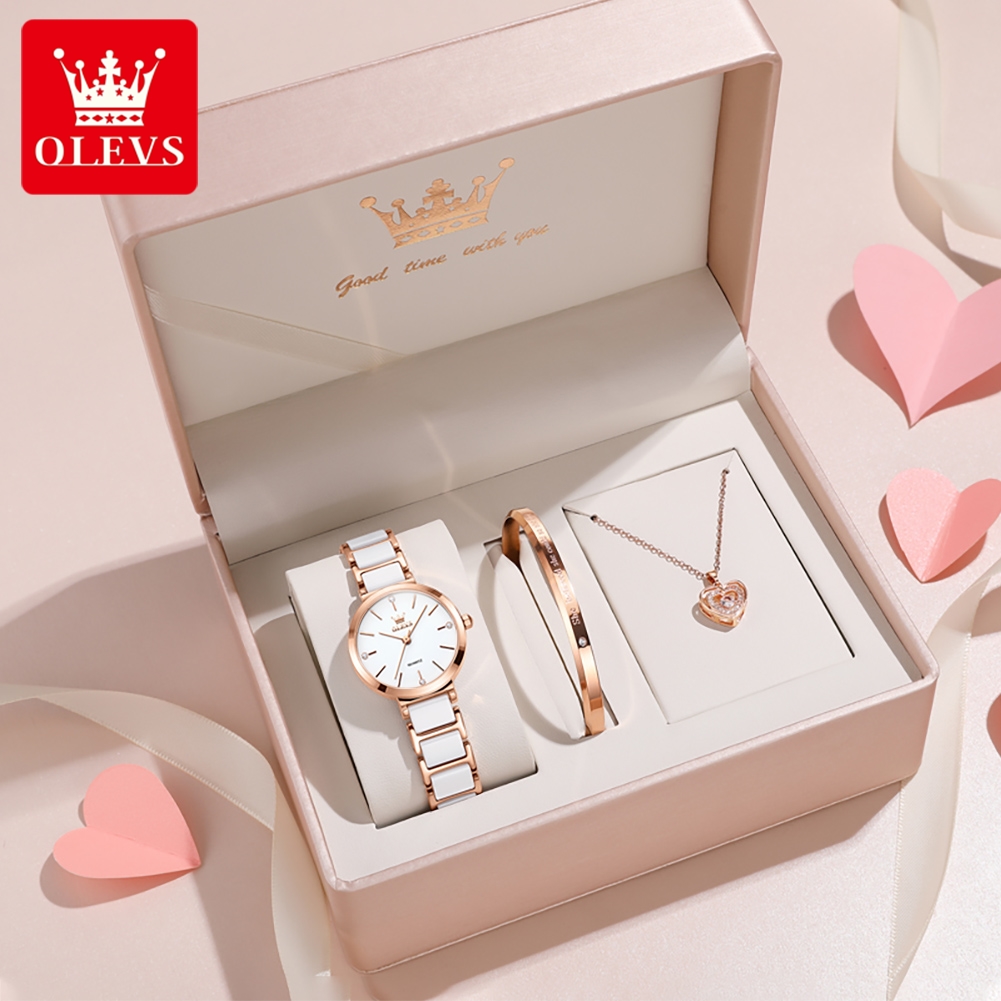 Fashion Women Watches - OLEVS Women Watch 5877 Luxury Elegant