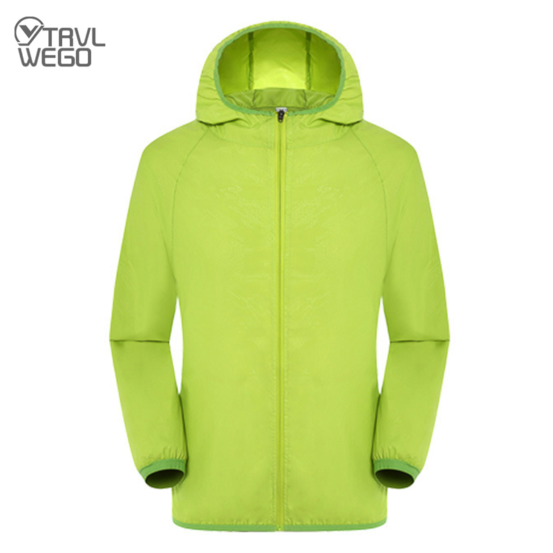 Women'S Fashion Rain Jacket - TRVLWEGO Outdoor Running Camping Hiking Bike