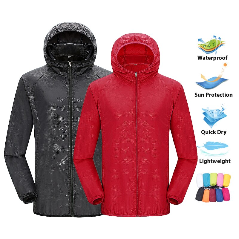 Women'S Fashion Rain Jacket - LNGXO Unisex Hiking Jacket Men Women