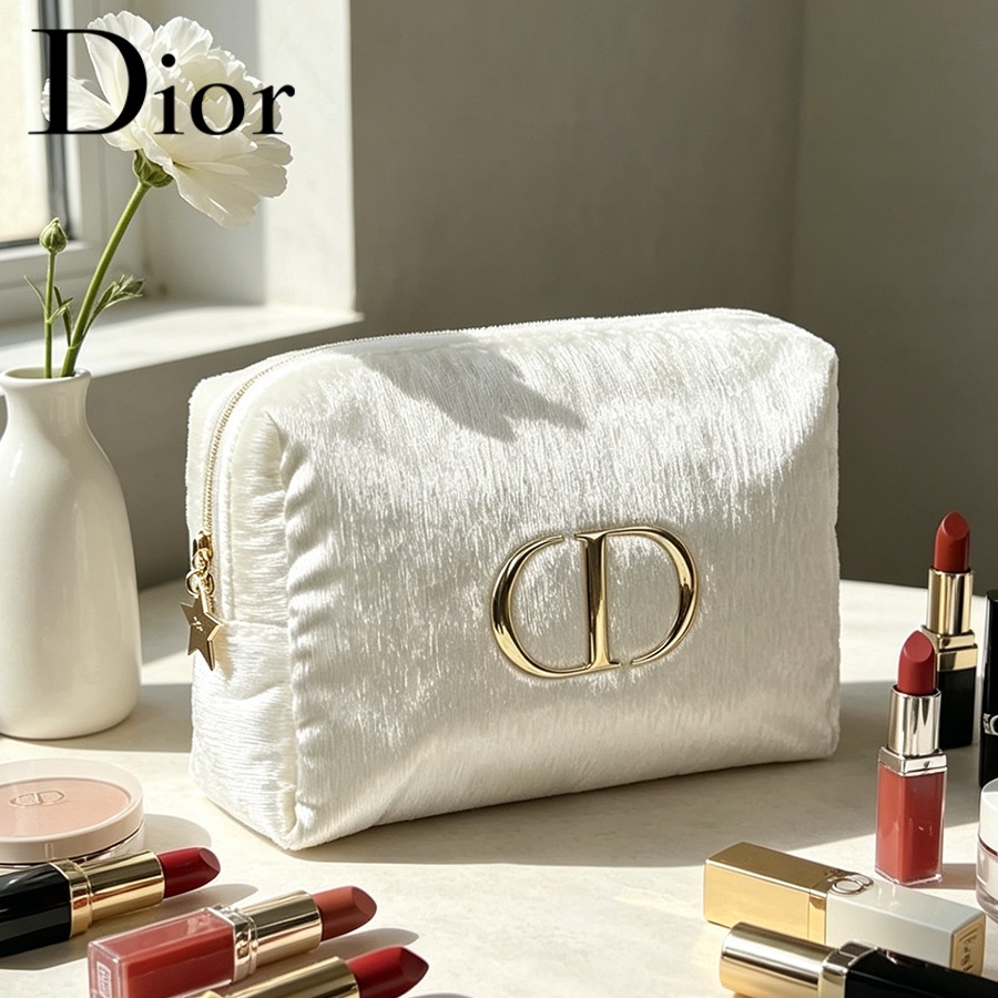 Dior’s Bag White Velvet Travel - огляд і ціна Women Fashion Logo Design