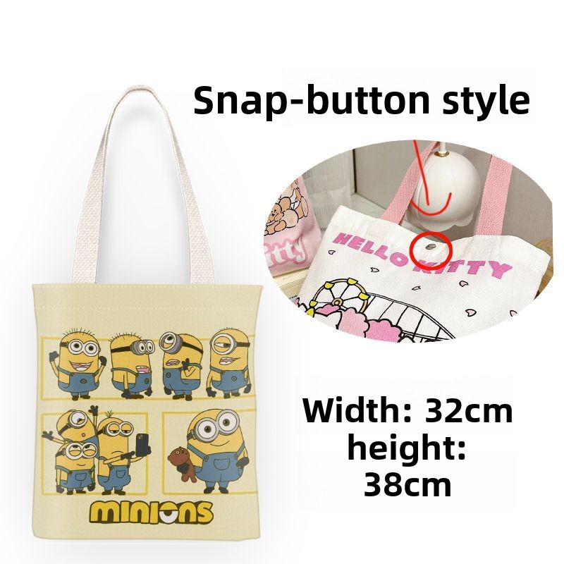 Minions movie animation cartoo - огляд і ціна Canvas Tote Bag