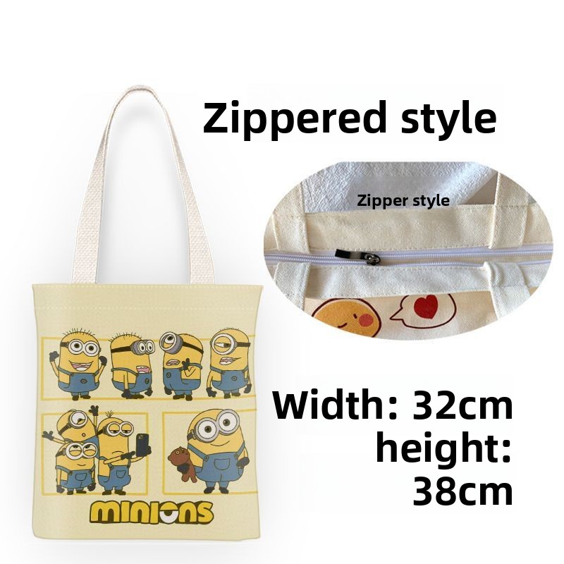 Minions movie animation cartoo - огляд і ціна Canvas Tote Bag