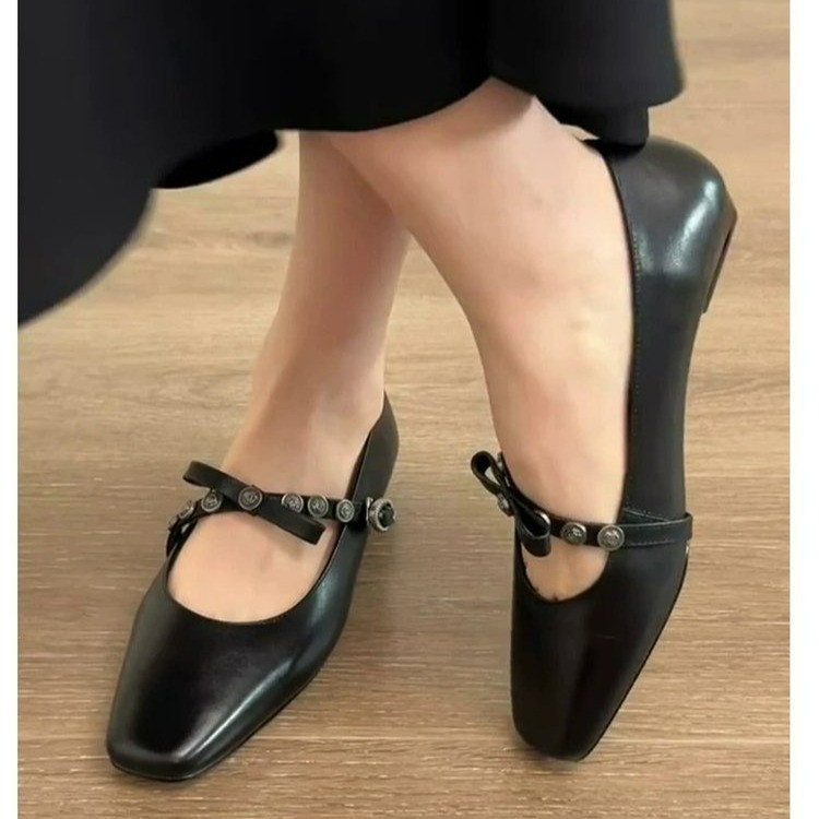 French-style Bow Square-toe Ch - огляд і ціна Women'S Fashion For Summer 2026