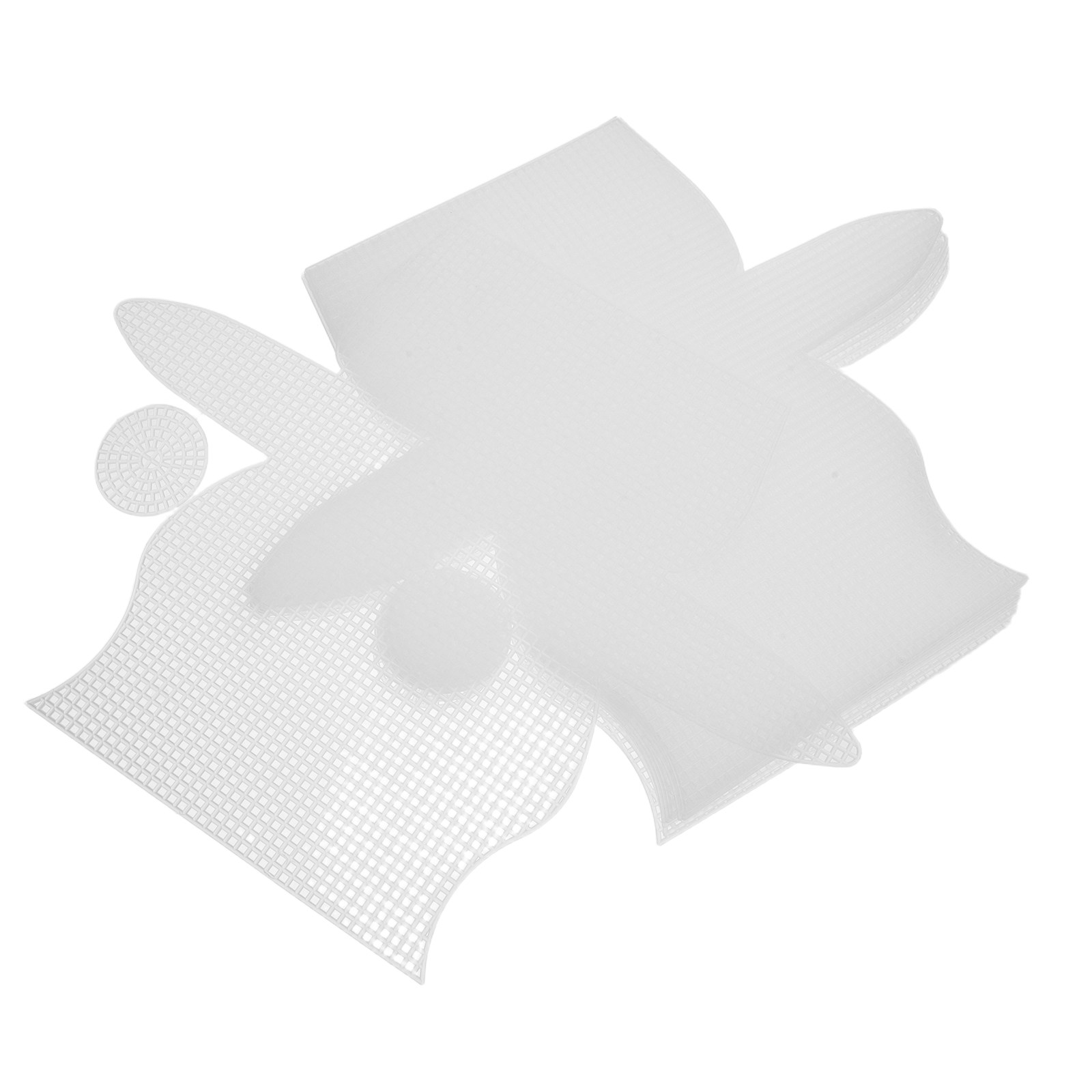 10Pcs Plastic Canvas Sheets Li - огляд і ціна Canvas Tote Bag