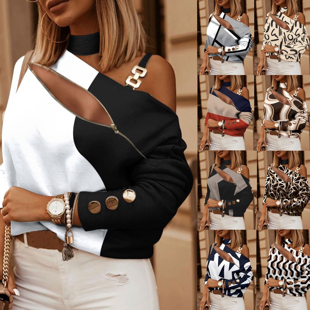 Women's Off Shoulder Blouse wi - огляд і ціна Women Fashion Style