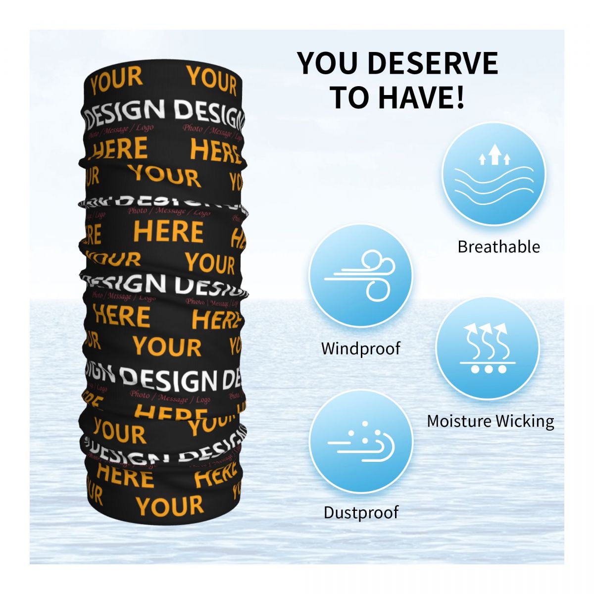 Custom Your Design Here Bandan - огляд і ціна Women Fashion Logo Design