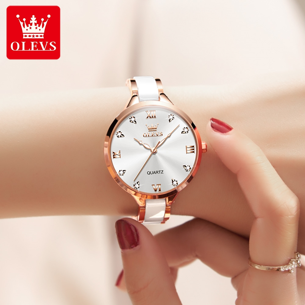OLEVS 5872 Women Watches Quart - огляд і ціна Fashion Women Watches