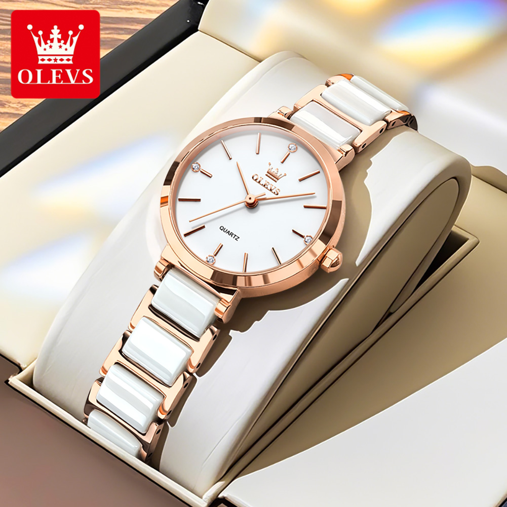 OLEVS Women Watch 5877 Luxury  - огляд і ціна Fashion Women Watches