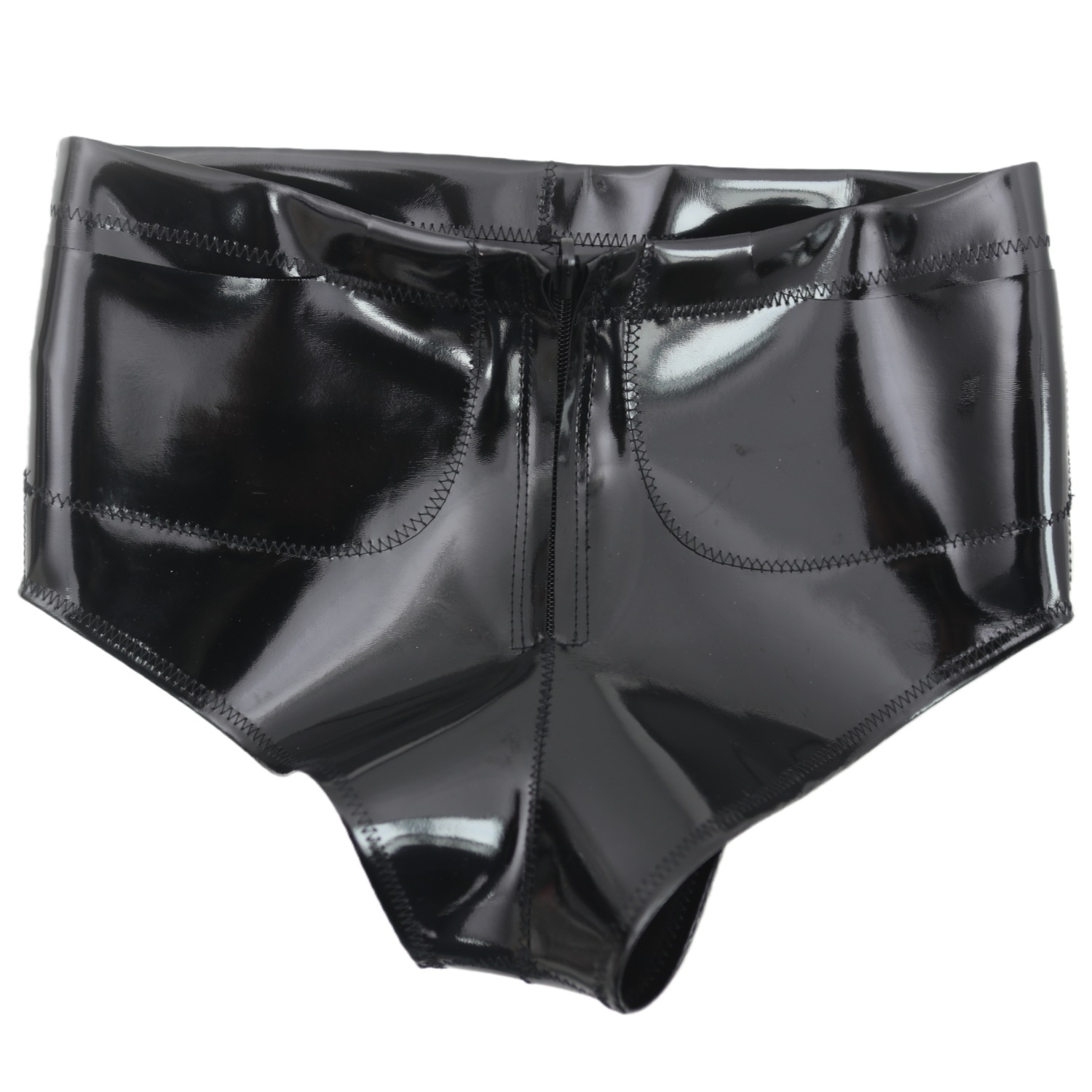 Women Men Glossy Pocket Shorts - огляд і ціна Women Fashion Style