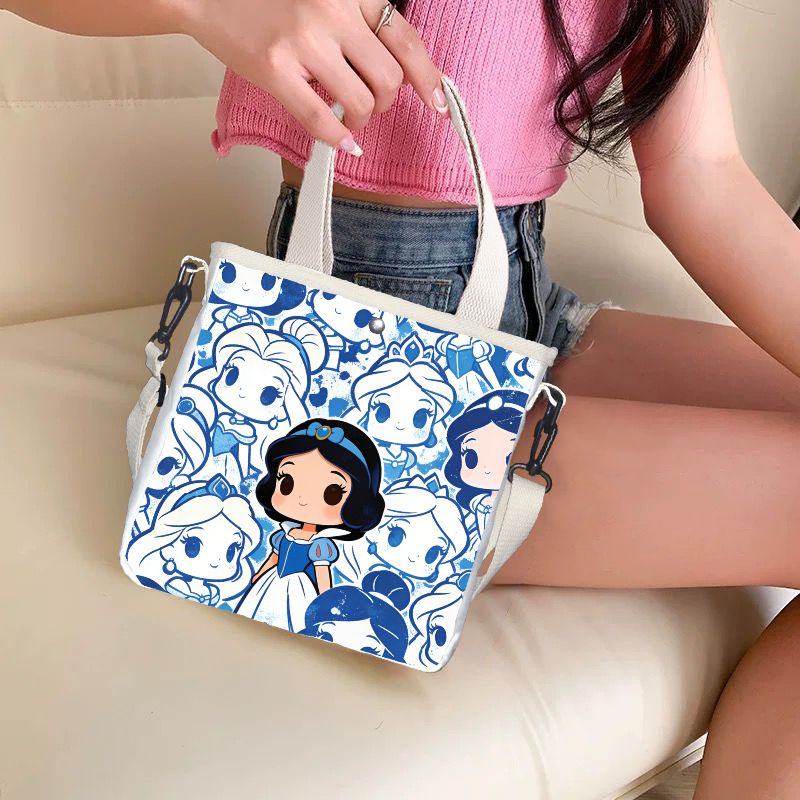 Cartoon snow white Characters  - огляд і ціна Canvas Tote Bag