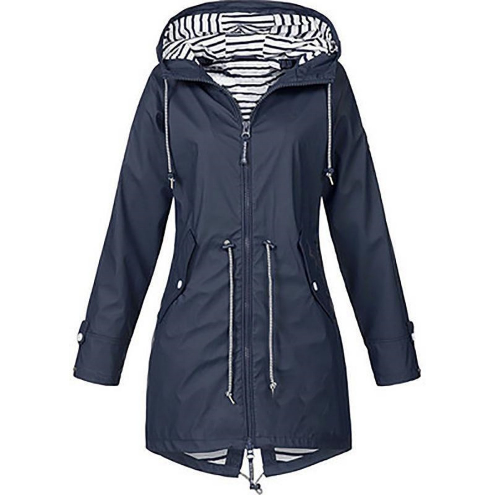 2025 New Long-sleeved Raincoat - огляд і ціна Women'S Fashion Rain Jacket