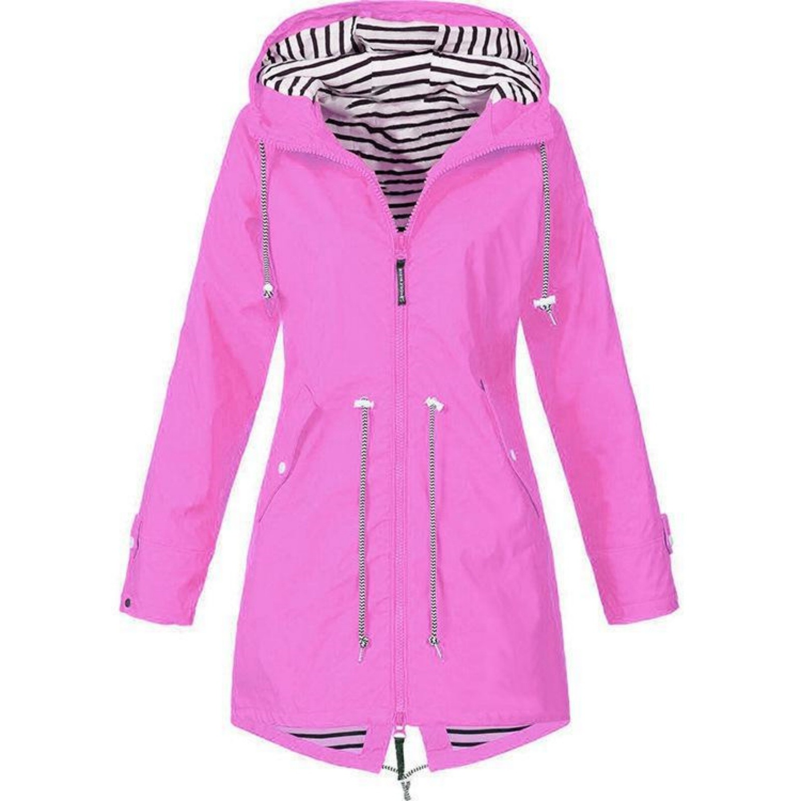 2025 New Long-sleeved Raincoat - огляд і ціна Women'S Fashion Rain Jacket