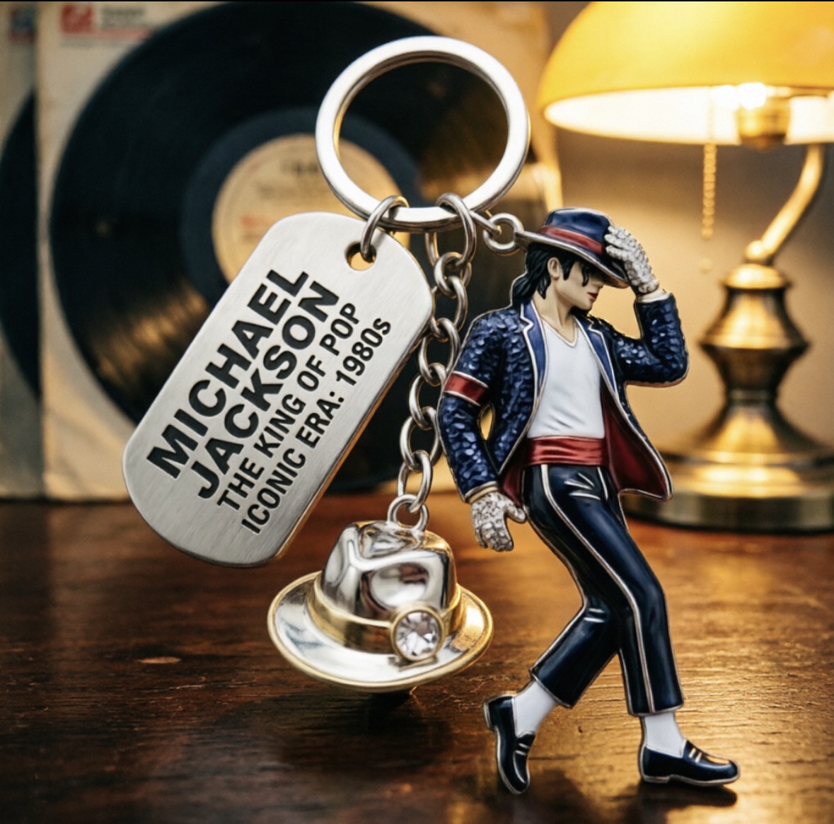 Michael Jackson Keychain, Clas - огляд і ціна Women Fashion Rings