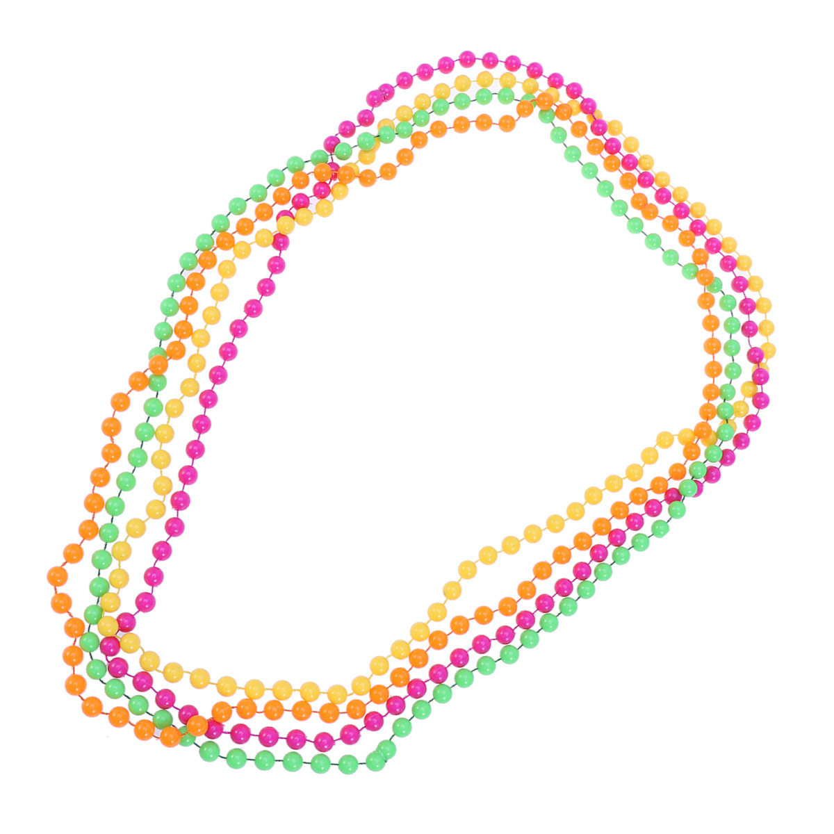 4Pcs Plastic Bead Necklace Wom - огляд і ціна Women'S Fashion Of The 70S