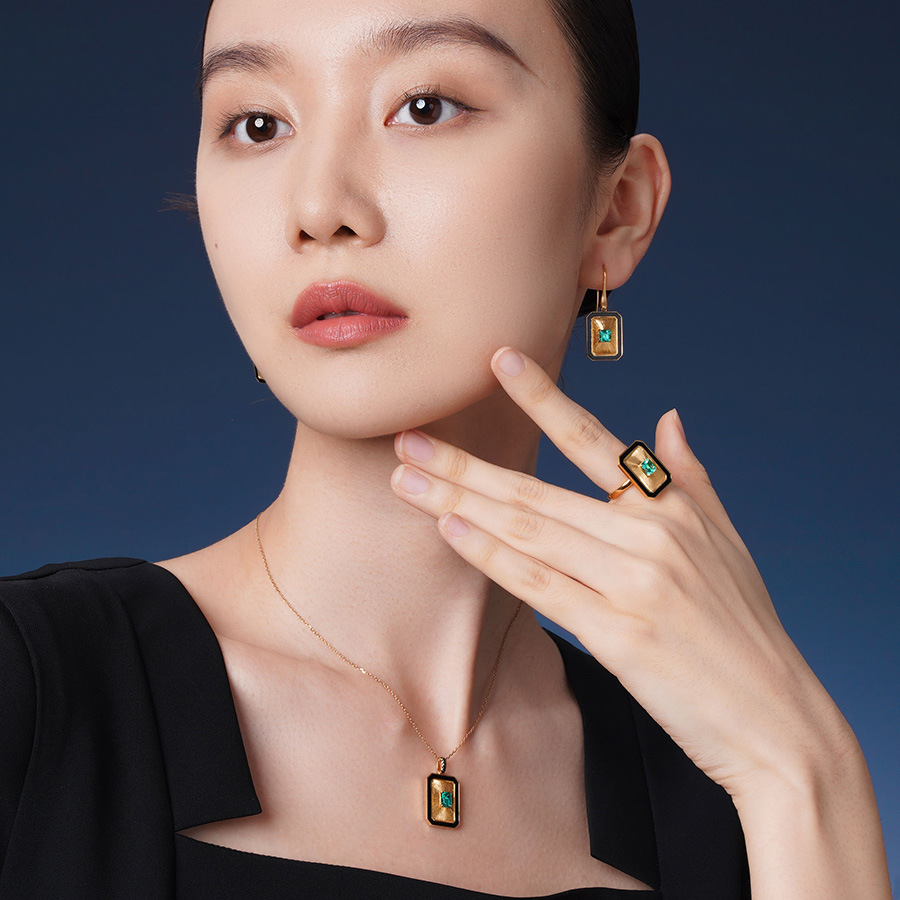 Young Vintage Luxury Green Sap - огляд і ціна Women Fashion Rings