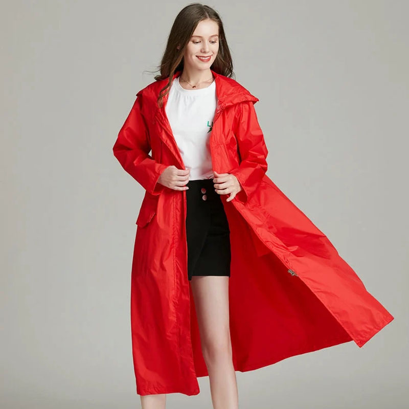 Women Lightweight Red Black Br - огляд і ціна Women'S Fashion Raincoat