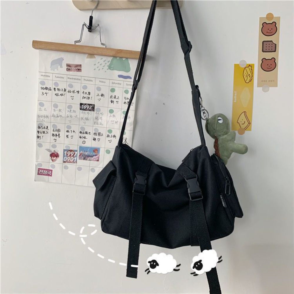 Black Crossbody Bags Women Des - огляд і ціна Canvas Tote Bag