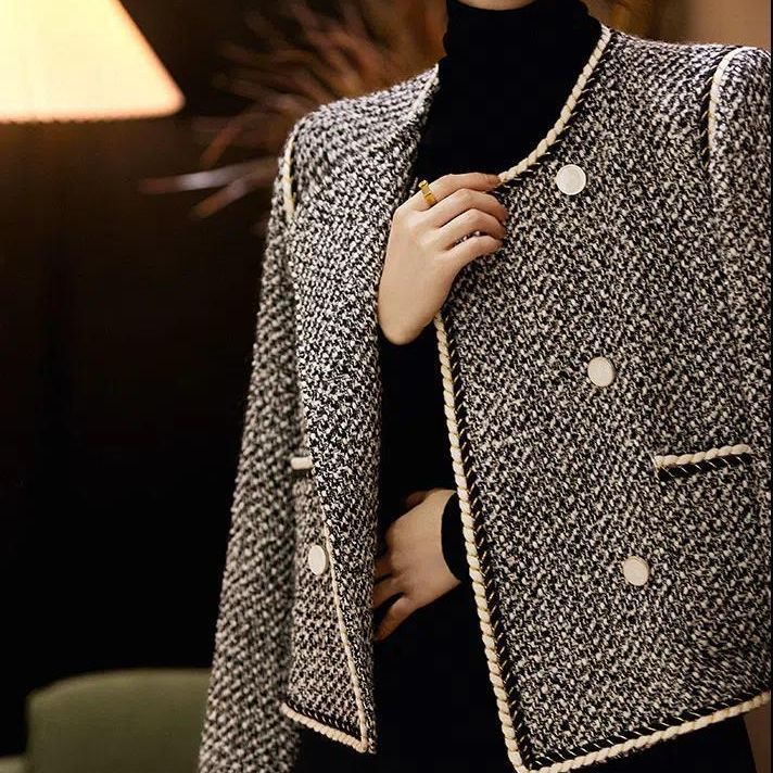 Tweed Jackets Woman White Shor - огляд і ціна Women'S Fashion Utility Jacket
