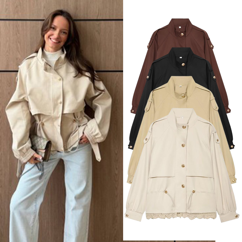 Women's Lace Trim Utility Jack - огляд і ціна Women'S Fashion Utility Jacket
