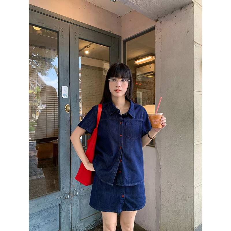 Benuynffy Retro Short Sleeved  - огляд і ціна Women Fashion Jeans