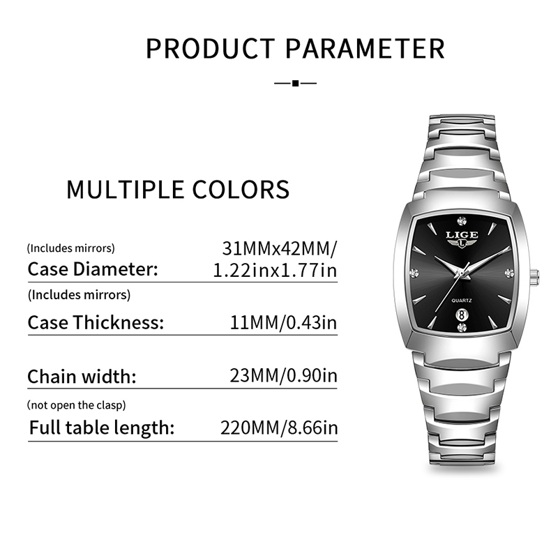LIGE Watch women Business Luxu - огляд і ціна Fashion Women Watches