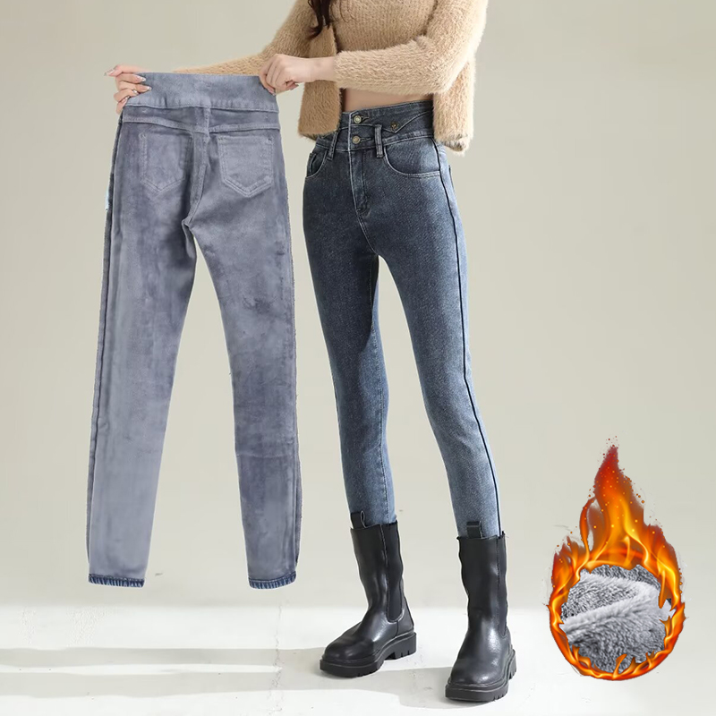 Winter Lady Chic Plush Thermal - огляд і ціна Women Fashion Jeans