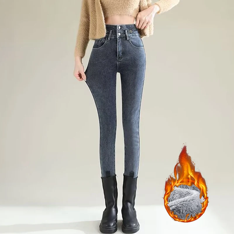 Winter Lady Chic Plush Thermal - огляд і ціна Women Fashion Jeans