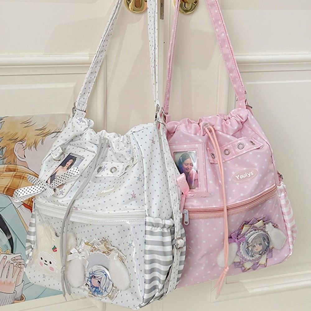 Cute Polka Dot Pattern Ita Bac - огляд і ціна Canvas Tote Bag