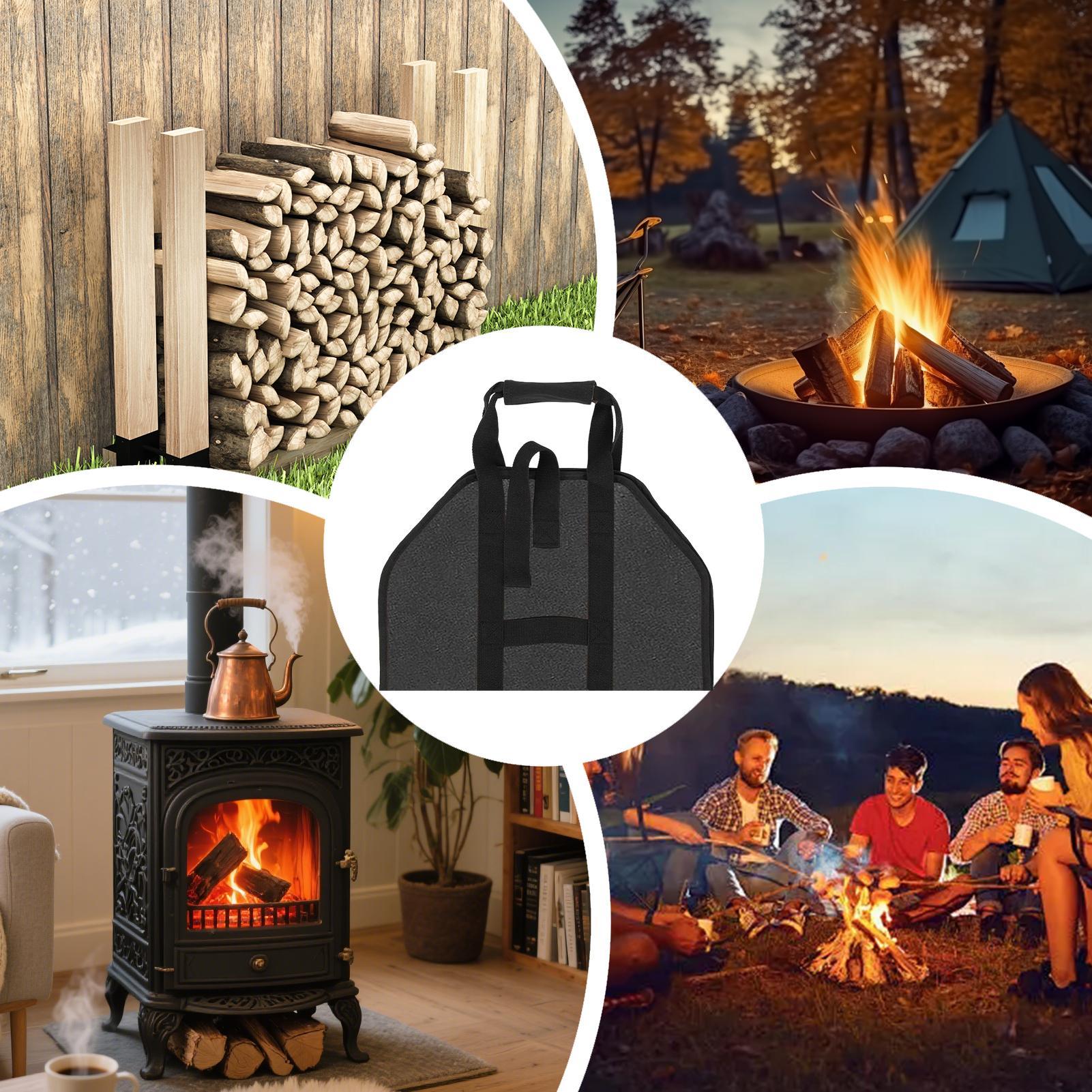 Firewood Carrier Large Portabl - огляд і ціна Canvas Tote Bag