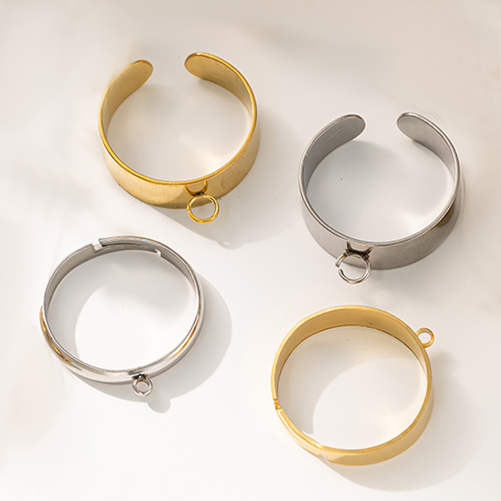 5pcs/Lot Stainless Steel Gold  - огляд і ціна Women Fashion Rings