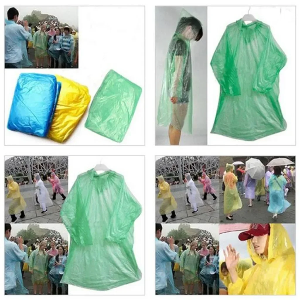 5/10PC Disposable Raincoat Adu - огляд і ціна Women'S Fashion Rain Jacket