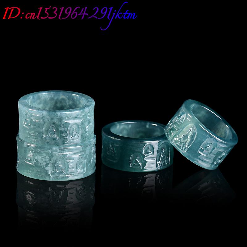 Natural Burmese Jadeite Buddha - огляд і ціна Women Fashion Rings
