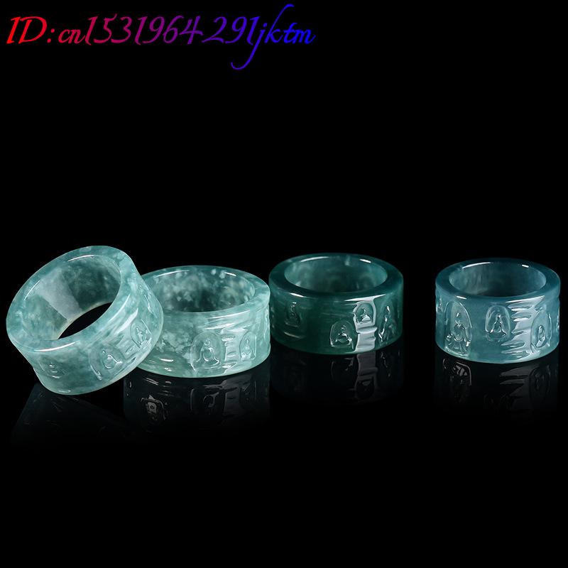 Natural Burmese Jadeite Buddha - огляд і ціна Women Fashion Rings