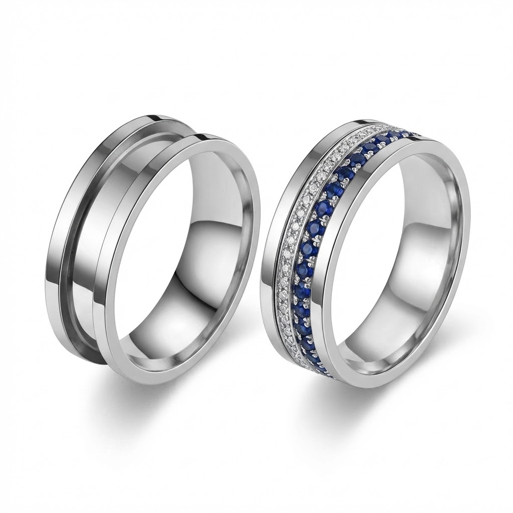 5pcs 7/8/9/10/11/12 Ring Core  - огляд і ціна Women Fashion Rings