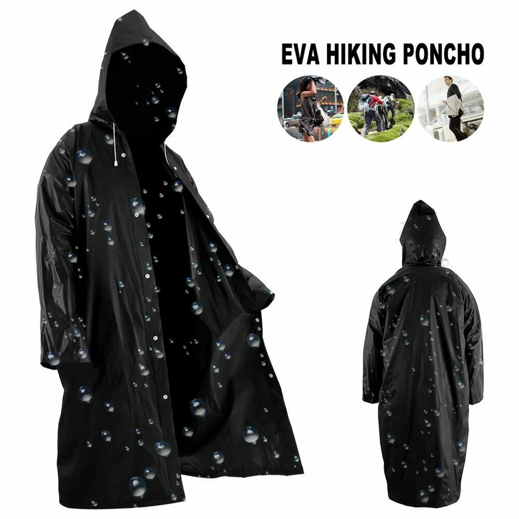 High Quality 1PC EVA Unisex Ra - огляд і ціна Women'S Fashion Rain Jacket